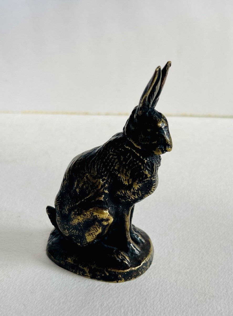 Sitting Hare Barye-photo-2